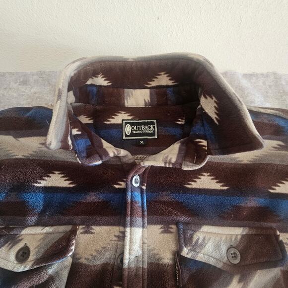 Outback Trading company Western jacket Aztec Color Men’s Size XL - Picture 3 of 7